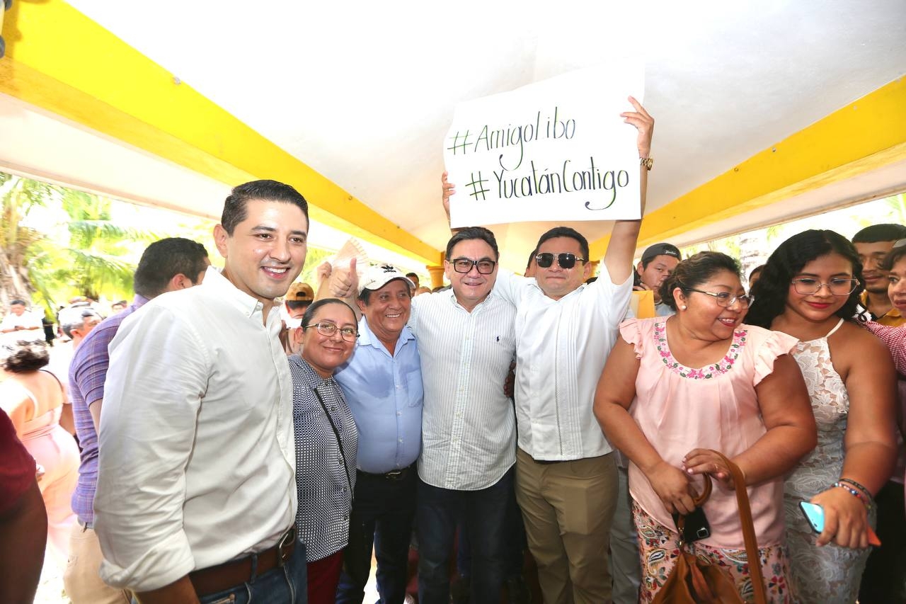 Liborio Vidal visita Tekax para un 'Encuentro Entre Amigos' con más de 4 mil personas