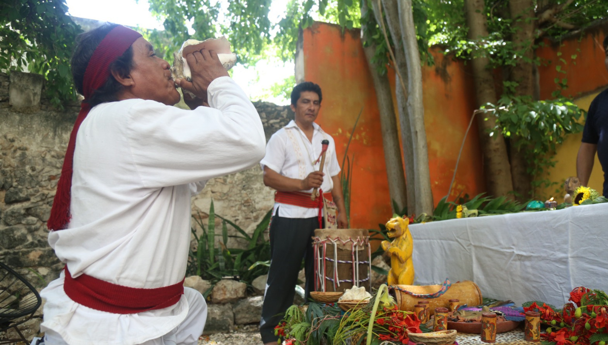 Tiburcio Can May es el sacerdote maya que realizará la ceremonia sagrada
