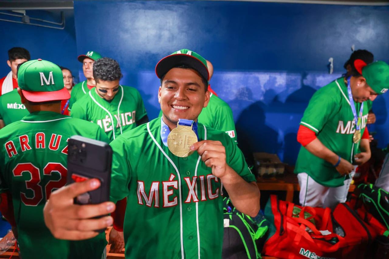 Jugadores de los Leones de Yucatán ganan medalla de oro en los Juegos Centroamericanos 2023