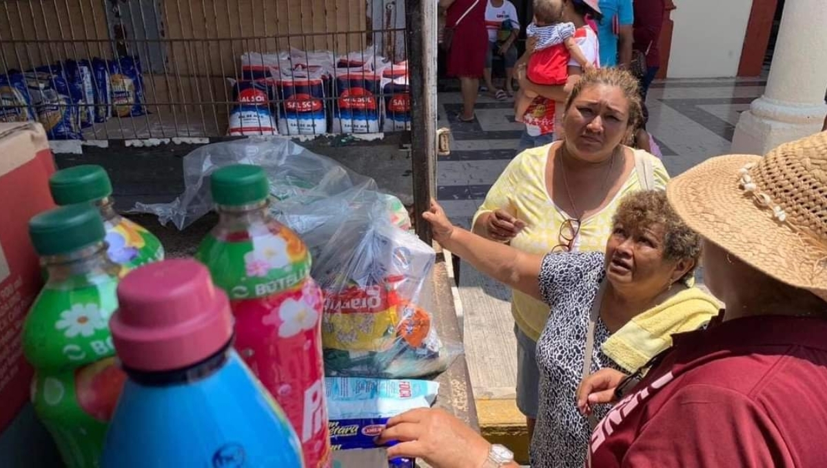 Diconsa cuenta con mil 500 toneladas de alimentos para Campeche