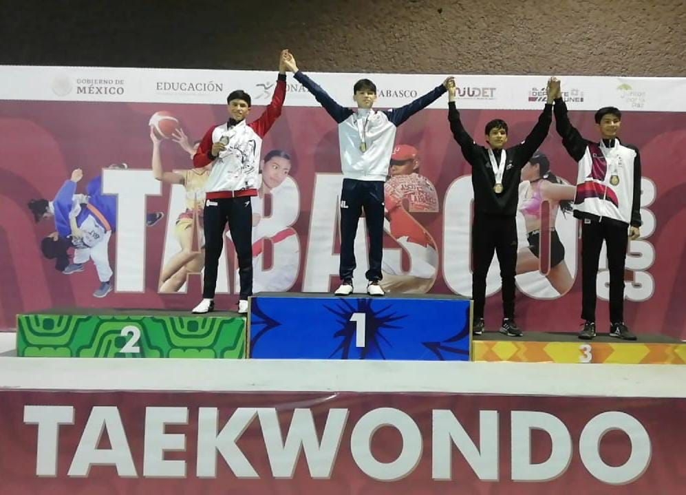 Taekwondoín quintanarroense gana el bronce en los Juegos Nacionales CONADE 2023