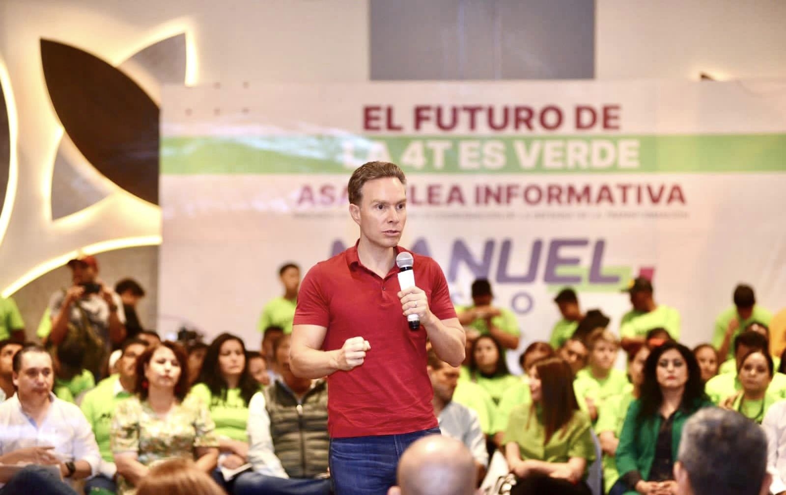 Manuel Velasco es aspirante a la Presidencia de México en 2024 por el Partido Verde