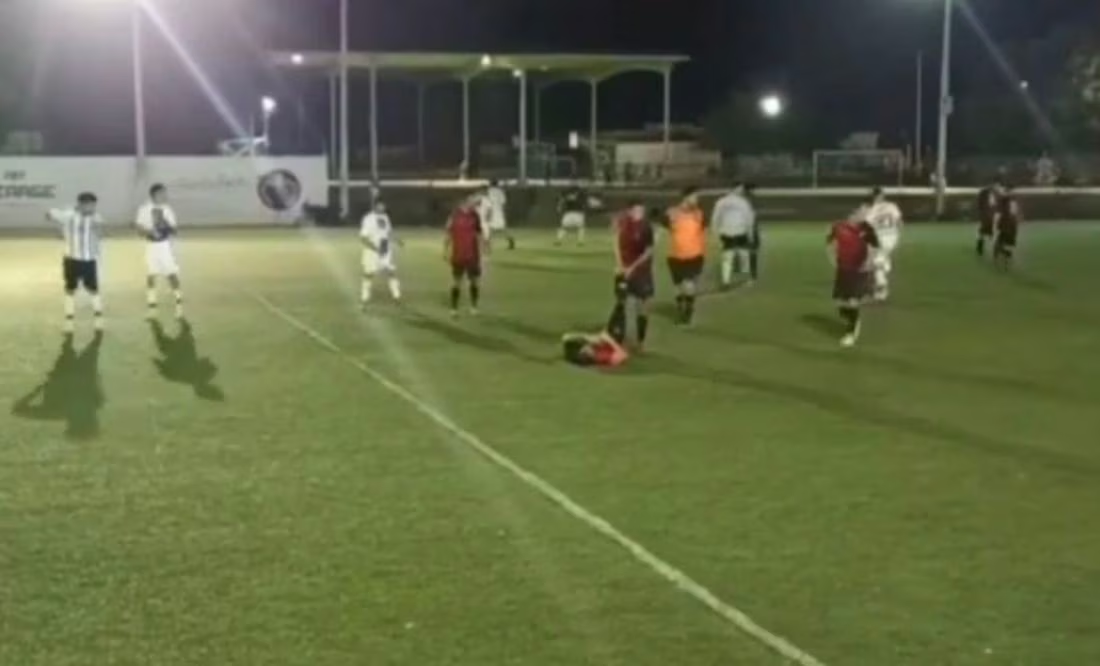 Ejecutan a jugador de futbol durante partido en Sonora: VIDEO