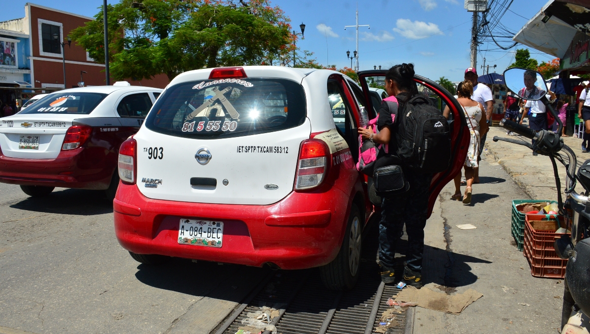 Taxistas de Campeche rechazan entrada de Uber; afectaría gravemente su economía