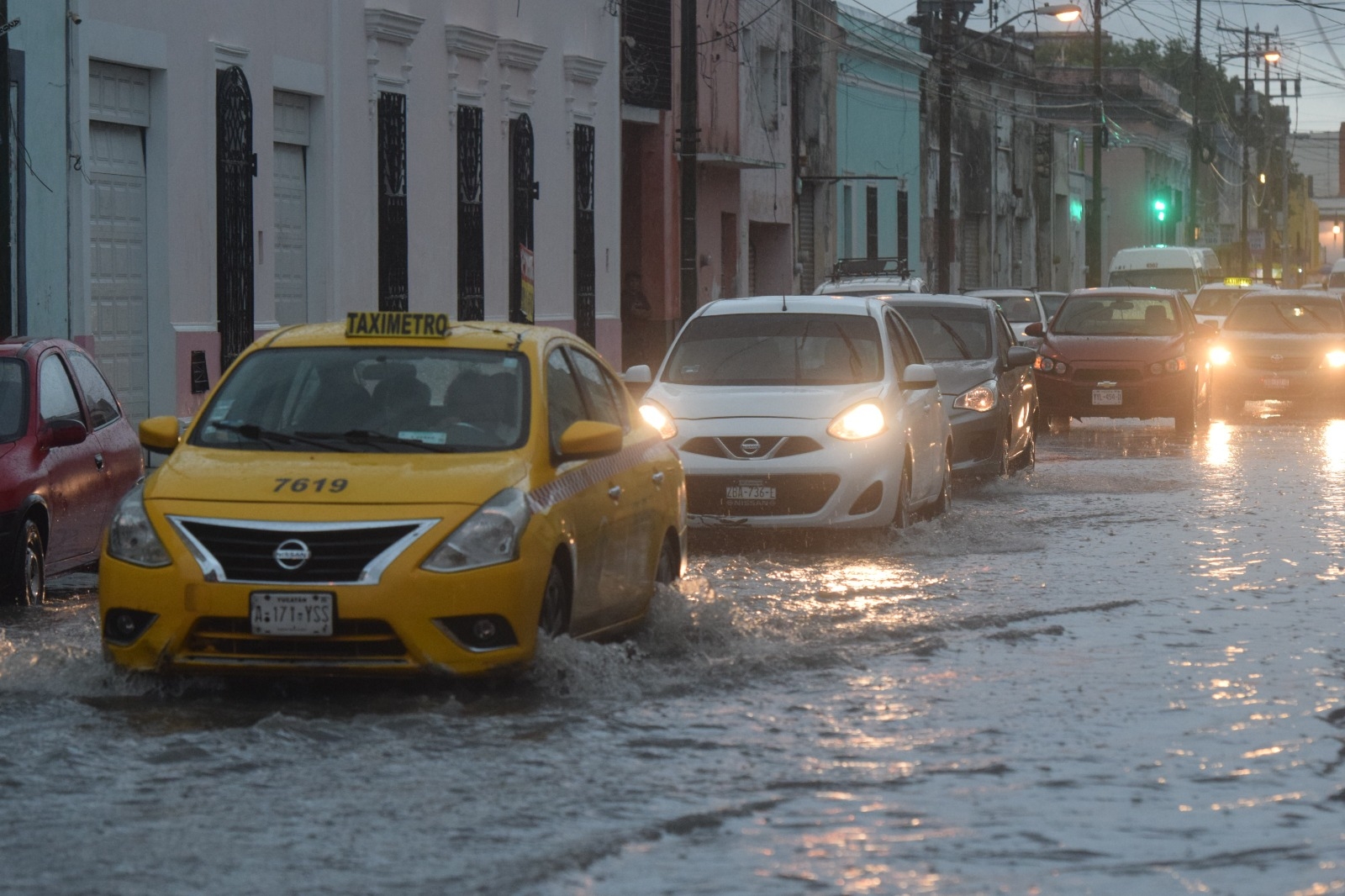 Las lluvias continuarán en la Península de Yucatán