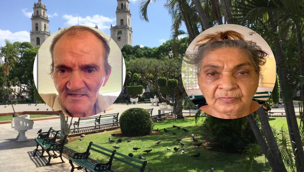Aparecen dos abuelitos en un albergue de Mérida; buscan a sus familiares