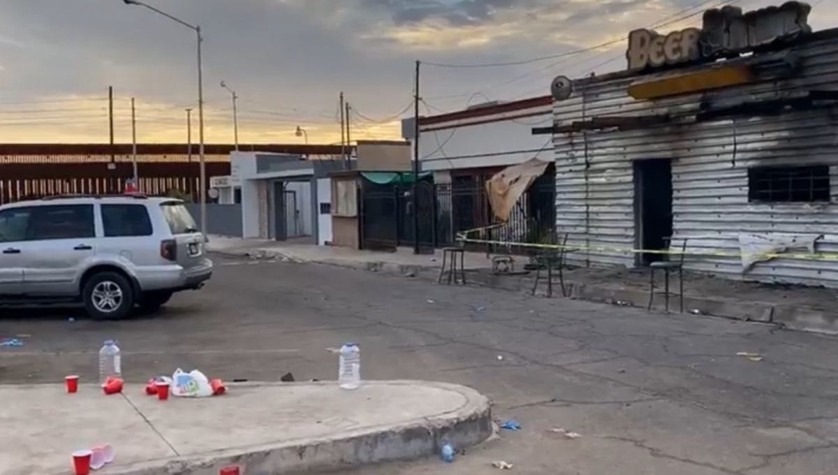 Mueren 11 personas en el incendio del bar 'Beer House' en Sonora