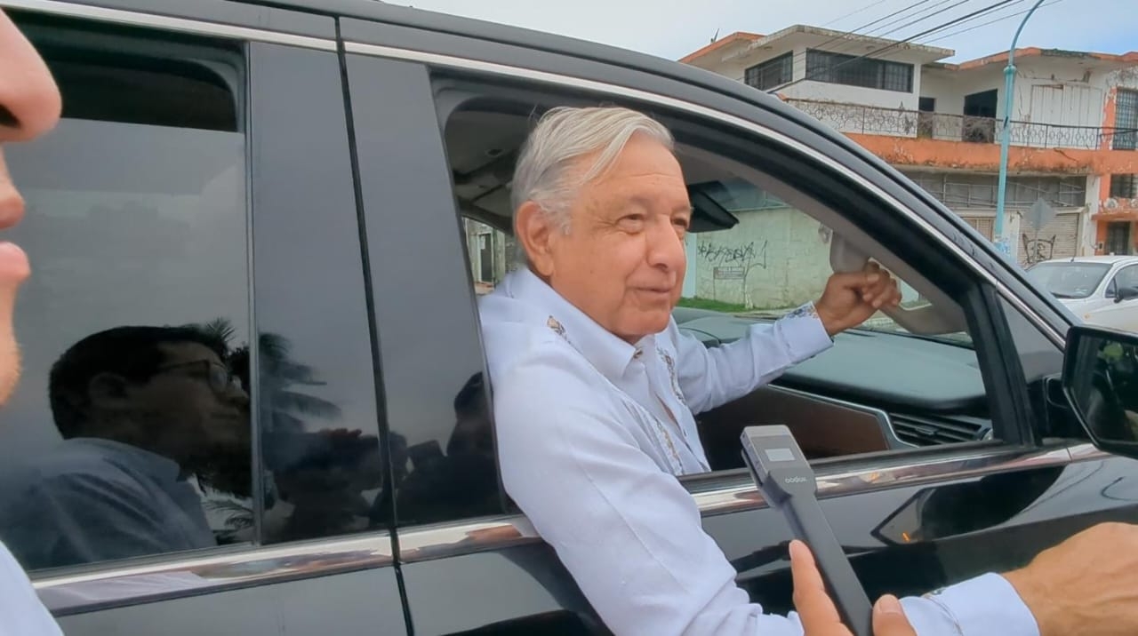 El presidente López Obrador pasará la noche en la capital de Quintana Roo