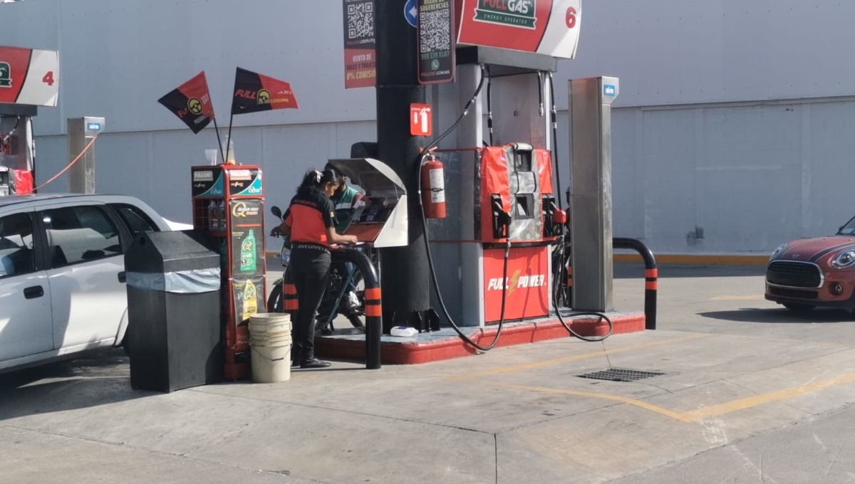 Conductor arranca toma de gasolina en Ciudad del Carmen y huye; creyó que lo iban a secuestrar