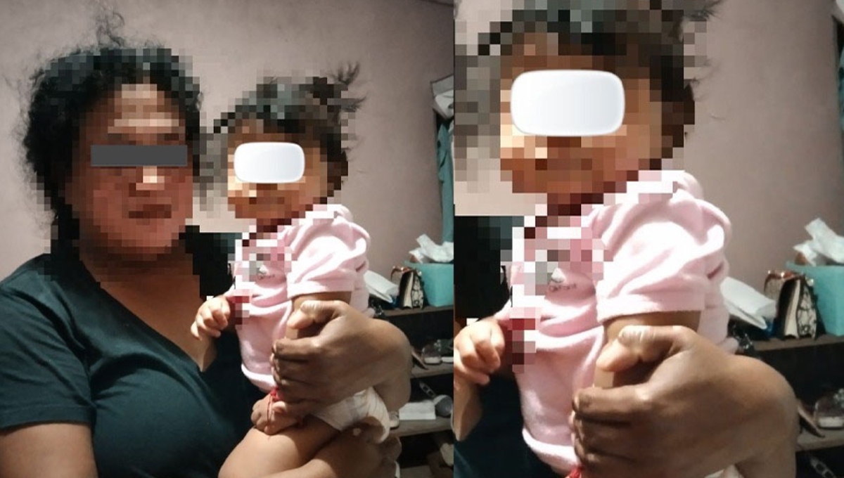 Hallan en Tamaulipas a bebé de seis meses desaparecida en Yucatán; su abuela se la llevó