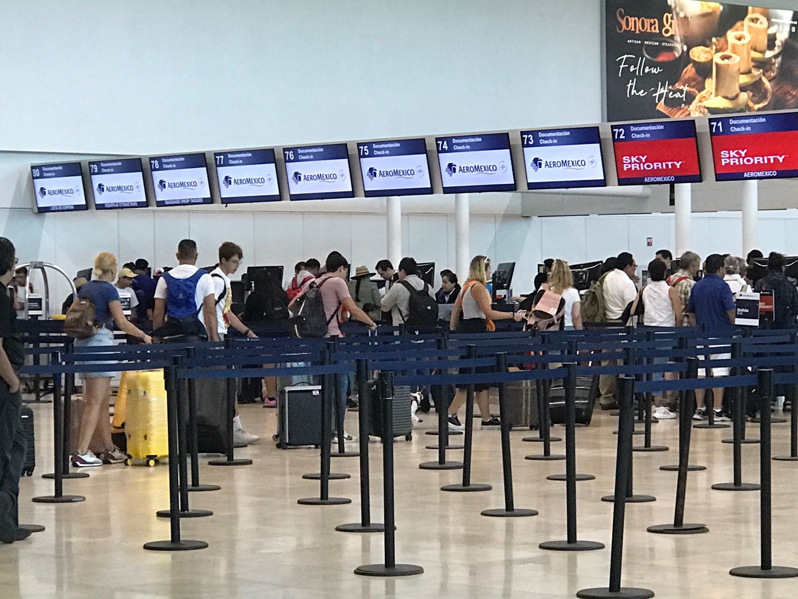 Se registraron más de 180 llegadas internacionales