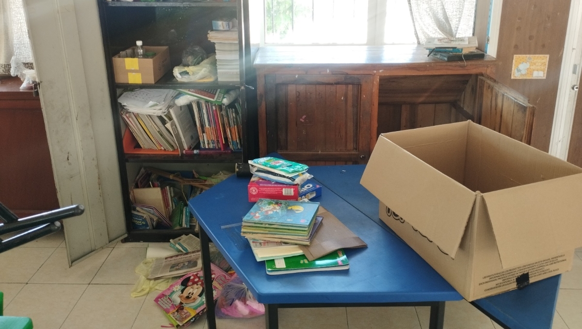 Roban libros y material didáctico en una primaria de Tizimín; es la tercera vez en un mes