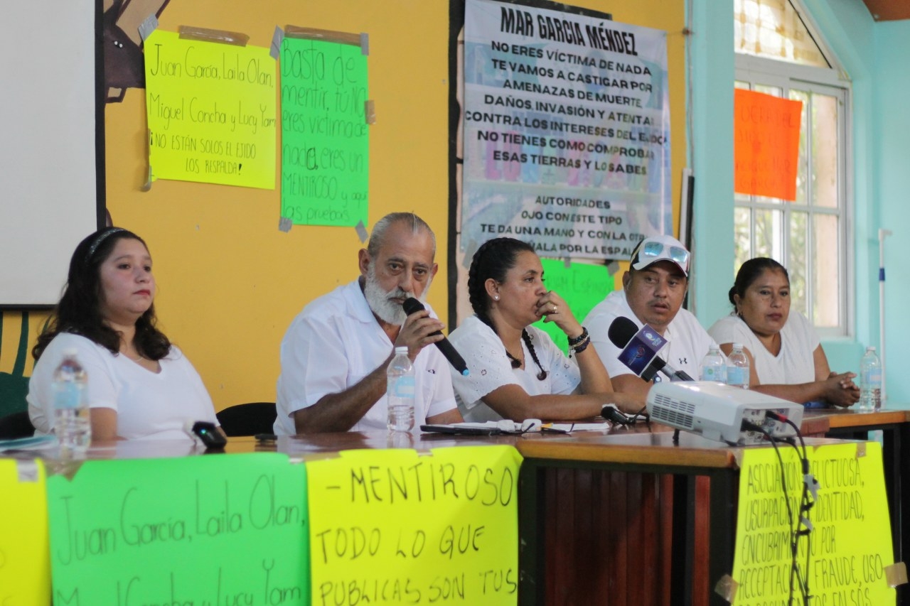Ejidatarios denuncian a exsubdirector de Tránsito en Cancún de apropiación de tierras