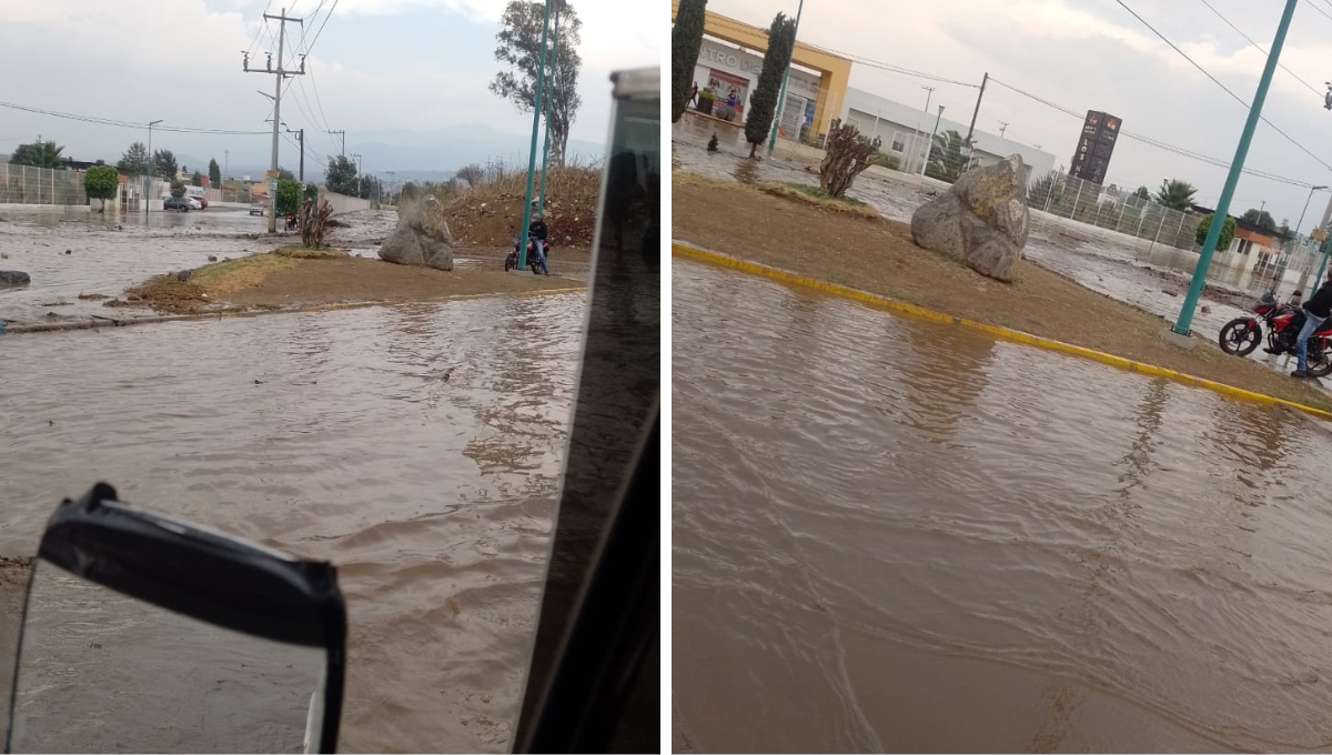 Se desborda canal Maravillas por las intensas lluvias en el Estado de México: VIDEO