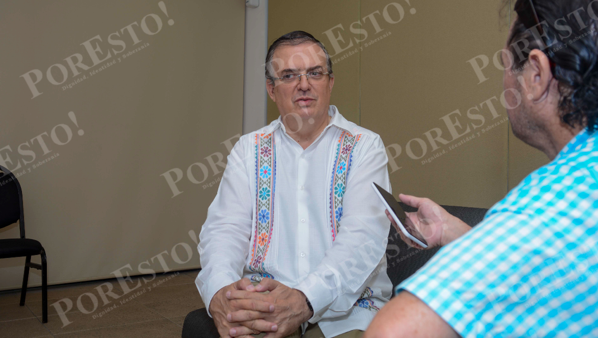 Marcelo Ebrard apoya la oferta de compra de Calica Playa del Carmen hecha por AMLO