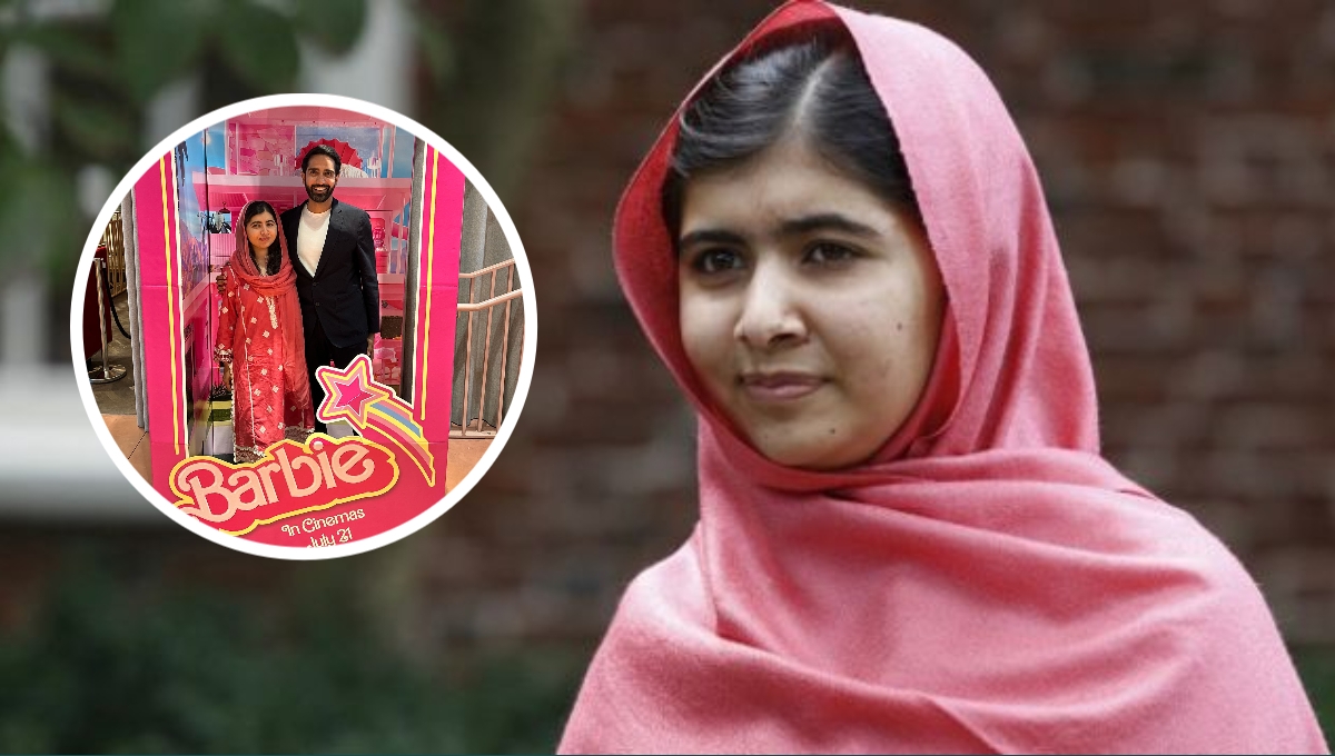 Barbie Premio Novel; Malala se suma a la fiebre de Barbie y sorprende en redes sociales