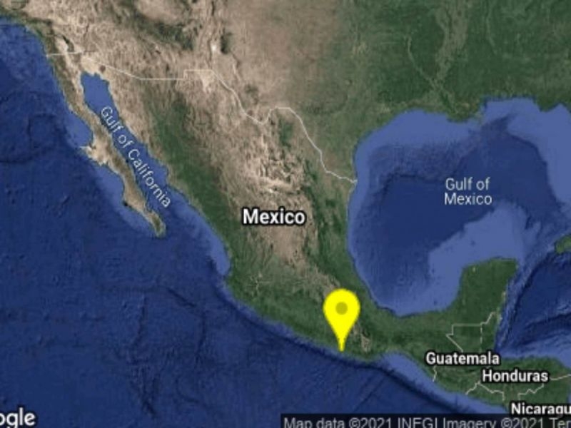 Sismo de magnitud 5.1 se registra en Pinotepa Nacional, Oaxaca