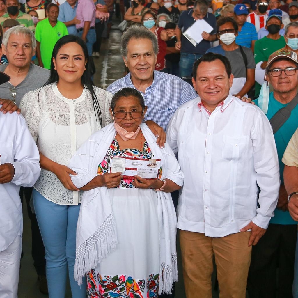 Joaquín Díaz Mena anuncia inicio de pago de Pensión Bienestar en Yucatán