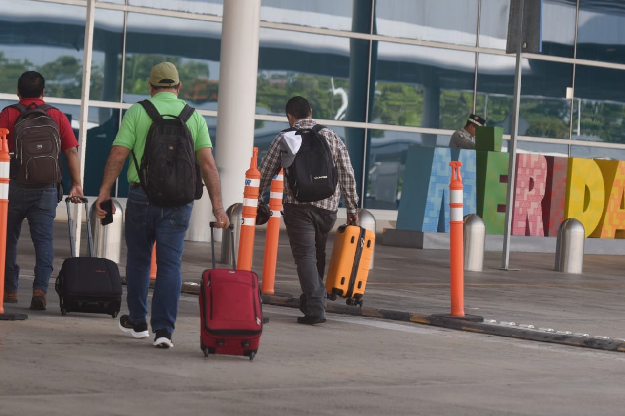 Vuelos en el aeropuerto de Mérida, sin retrasos ni cancelaciones este miércoles