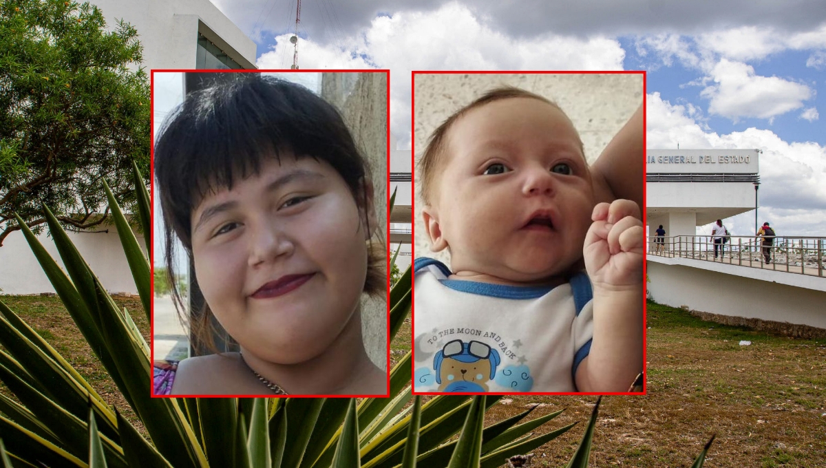 Desaparece joven de 15 años junto a su bebé de dos meses en Mérida