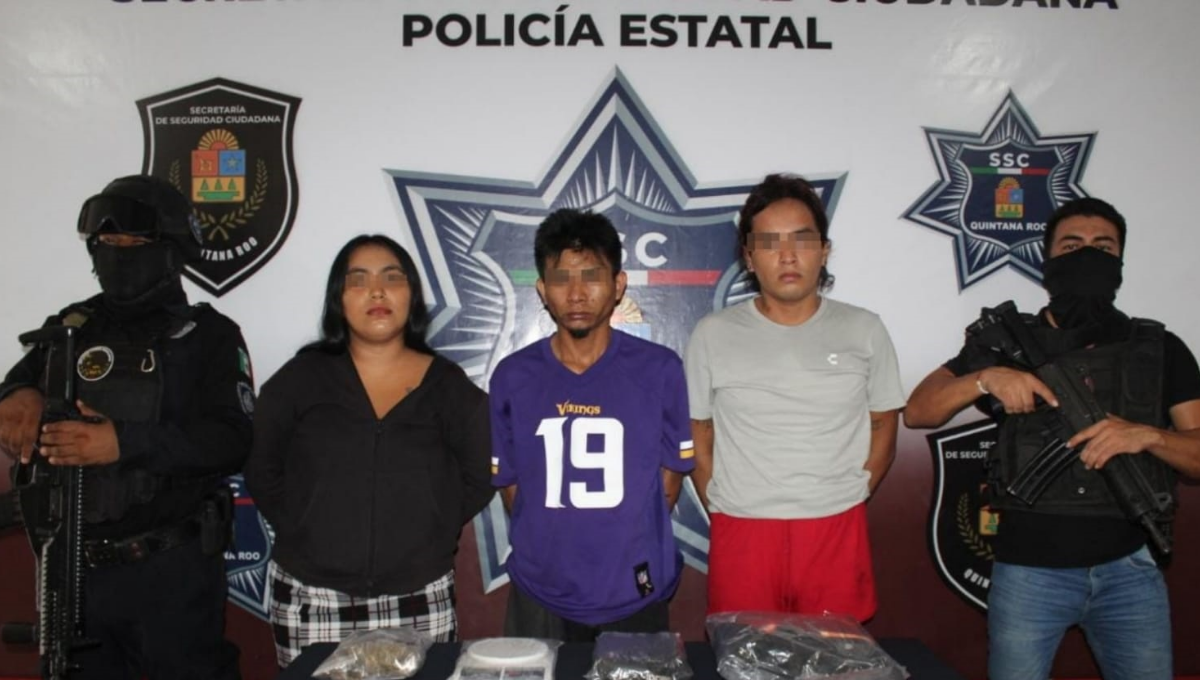 Arrestan a célula de narcomenudistas en Cancún