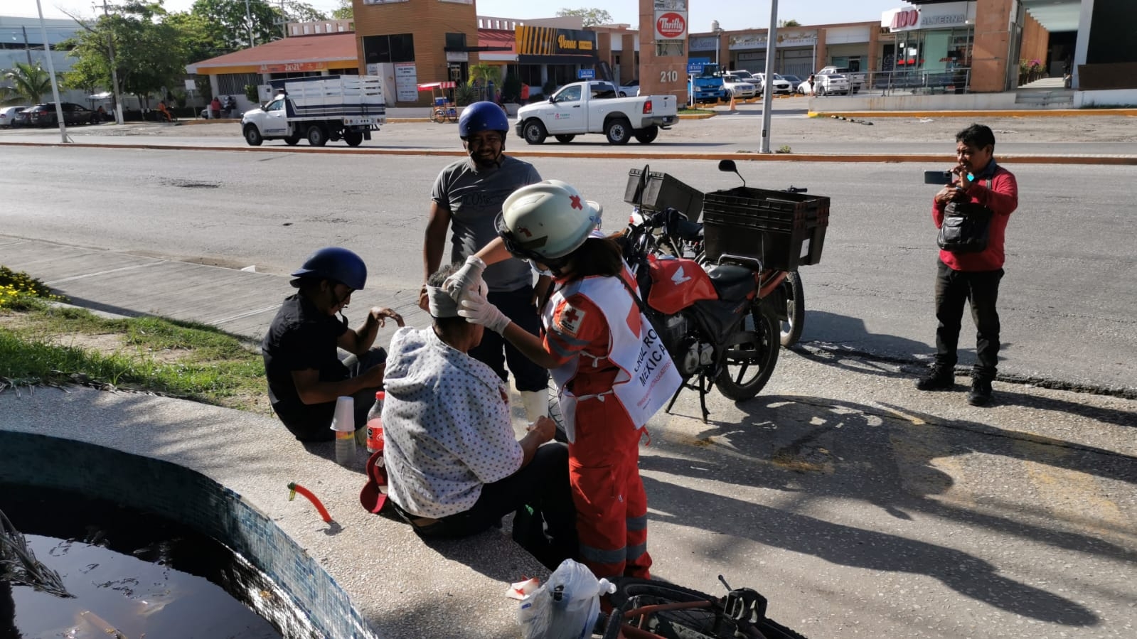 'Ola' de accidentes en Ciudad del Carmen deja a dos atropellados