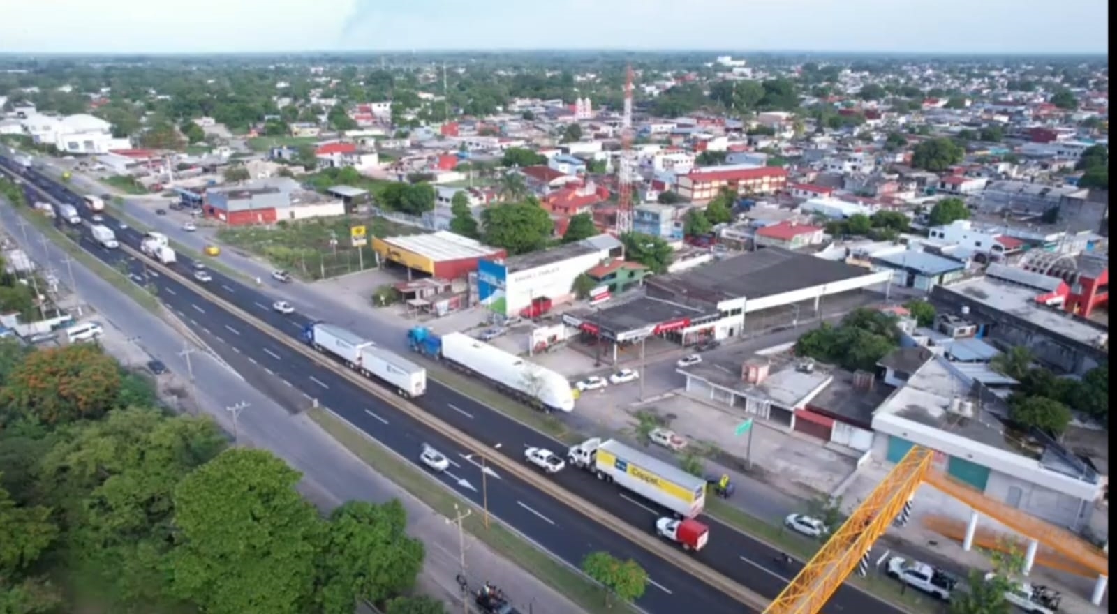 El día de ayer, el convoy se encontraba a la altura del municipio de Cárdenas, Tabasco