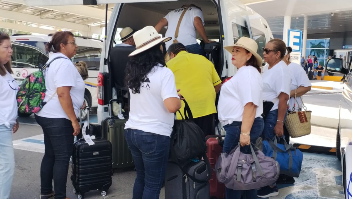 Los turistas llegaron a Yucatán para conocer zonas arqueológicas