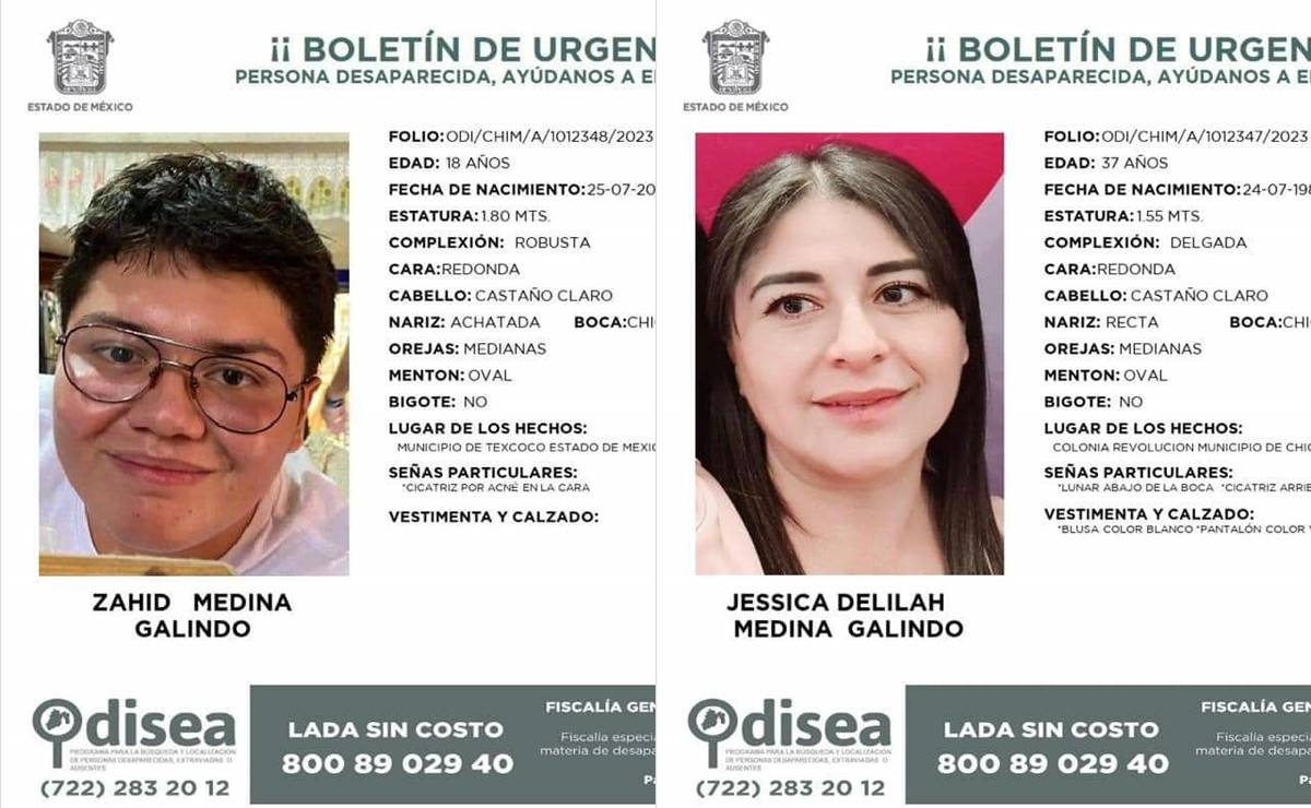 Encuentran cuerpos de maestra y su hijo desaparecidos en Ixtapaluca