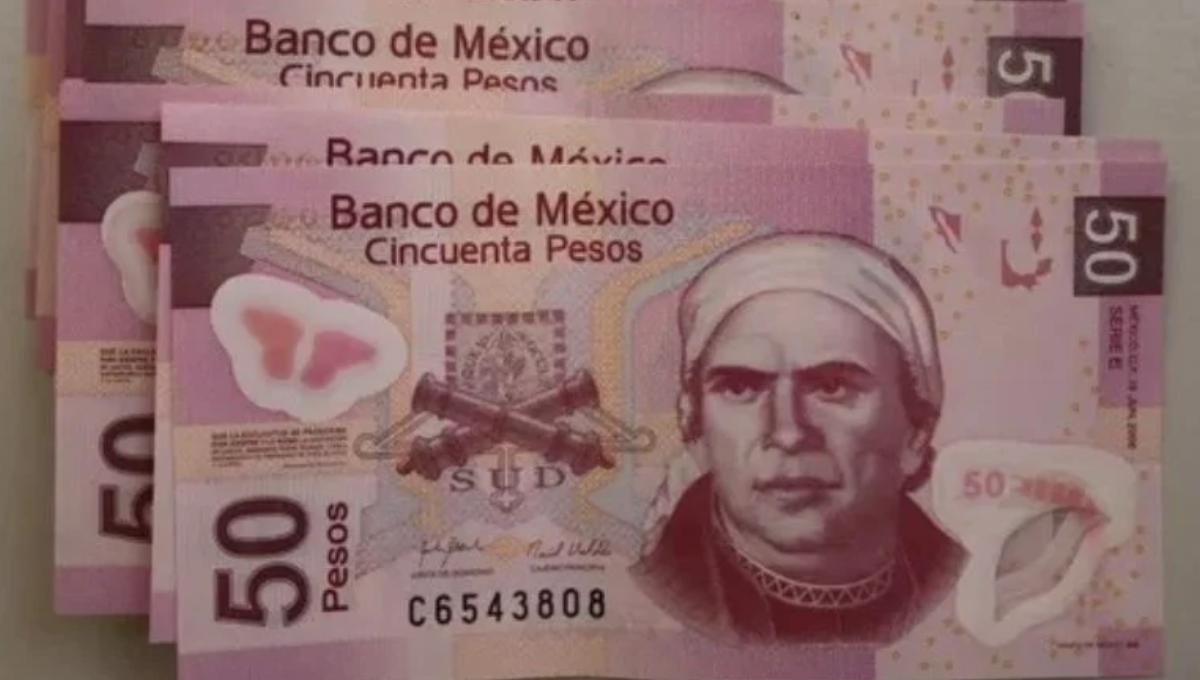 Estos son los billetes que dejan de circular en México este 2023