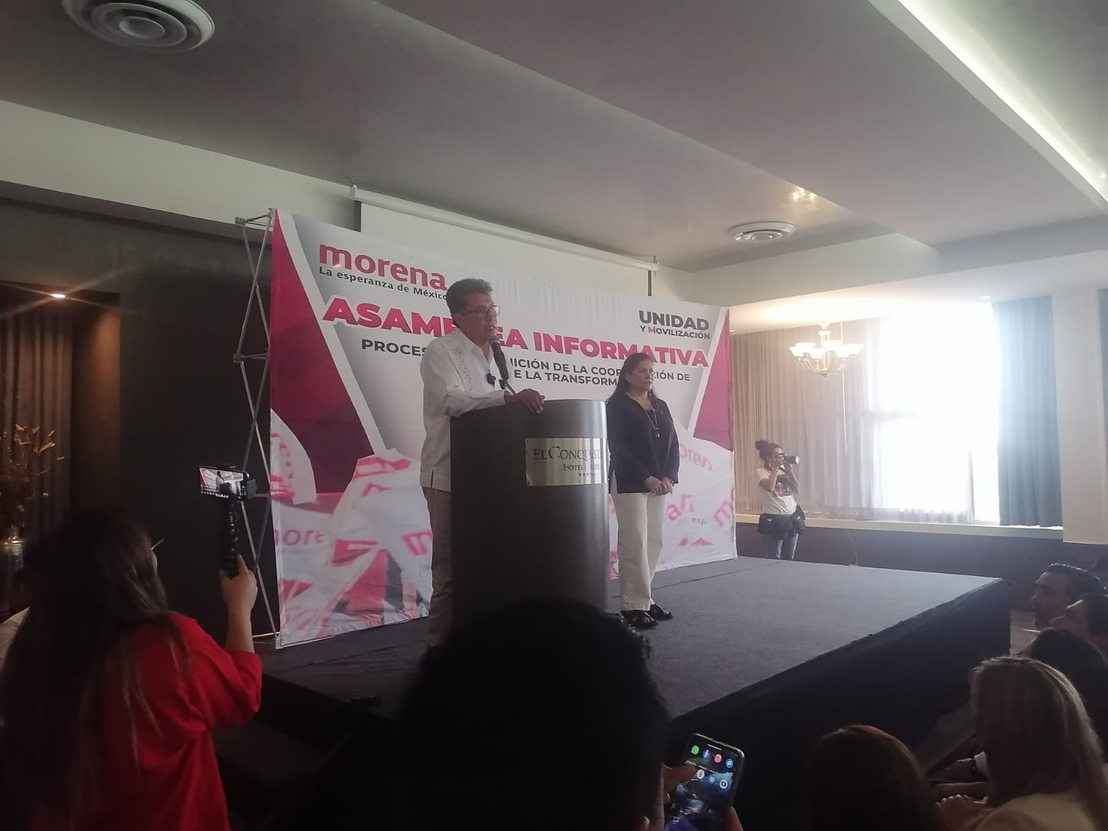 Ricardo Monreal realiza asamblea informativa en Mérida: EN VIVO