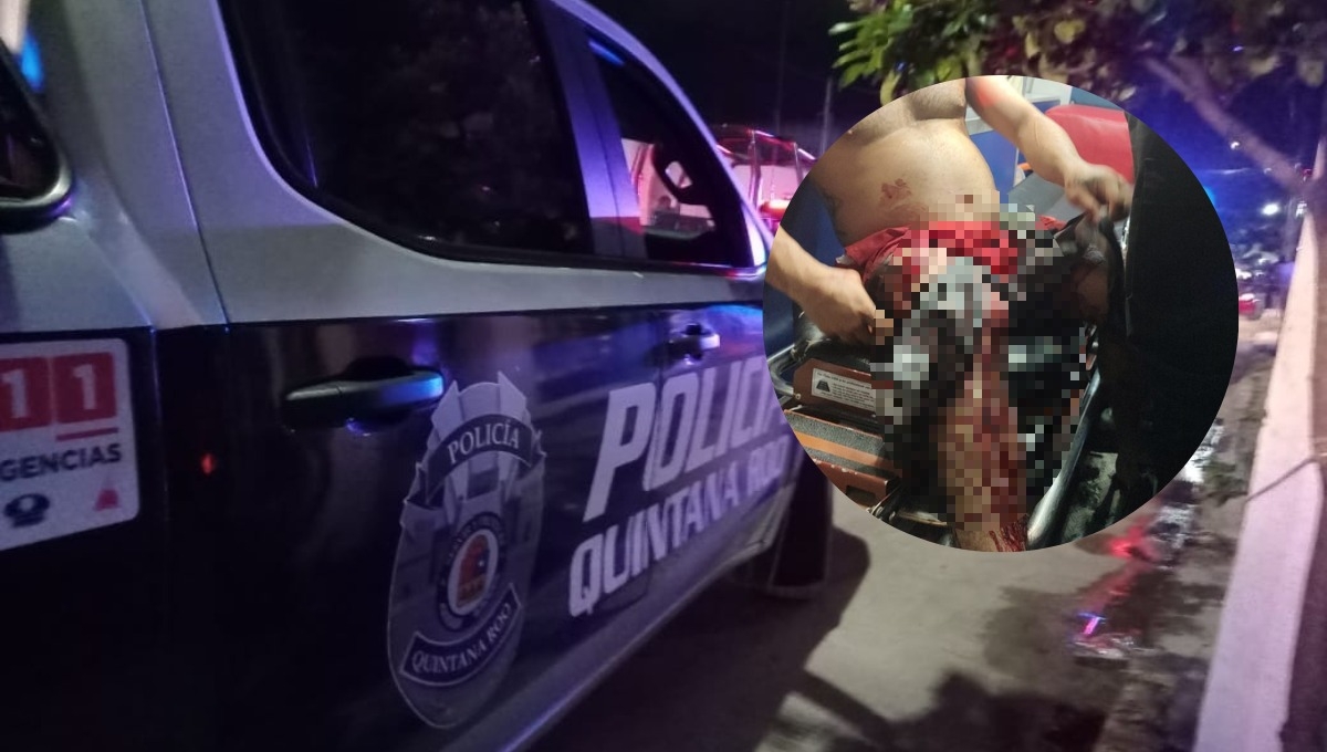 Cancún: Hombre se clava cuchillo en la pierna tras discutir con su pareja en la Región 221