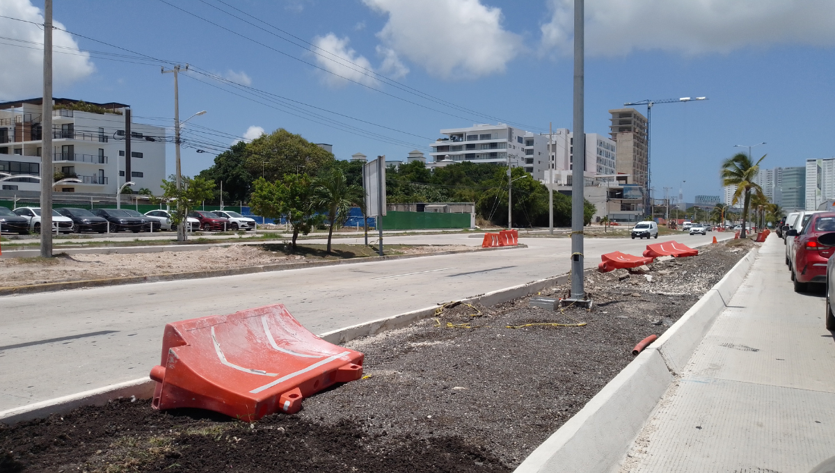 En Cancún, obras en la avenida Tulum 'desquician' a los ciudadanos