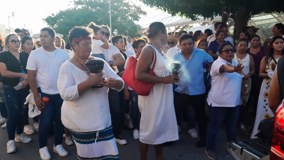 Morenistas de Campeche piden justicia por la activista baleada en la puerta de su casa: EN VIVO