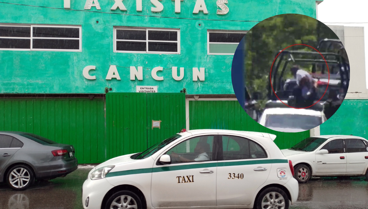 Taxista de Cancún, sin denuncia por atacar a un conductor al confundirlo con un Uber