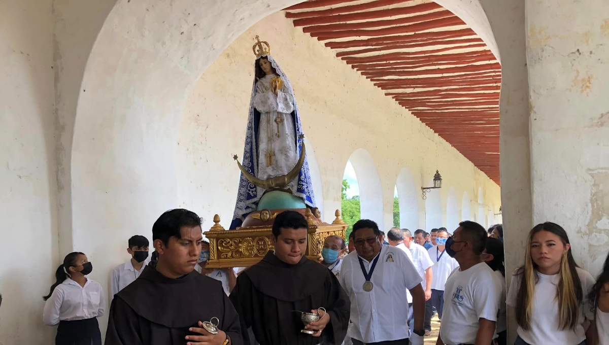 Hoy se cumplen 375 años de la promesa que los católicos le hicieron a la virgen de Izamal