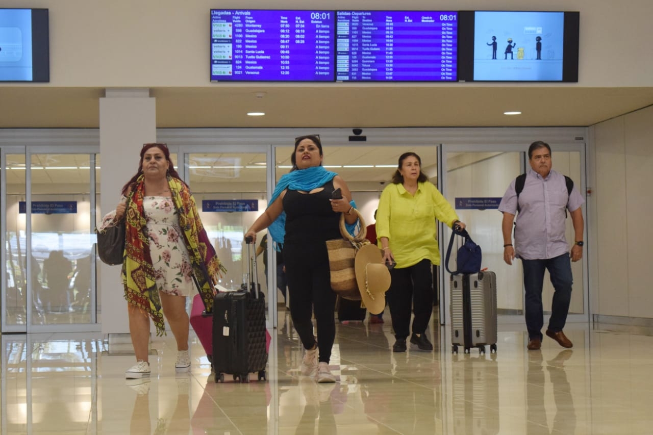 Disminuye un 10% la ocupación en vuelos en el aeropuerto de Mérida