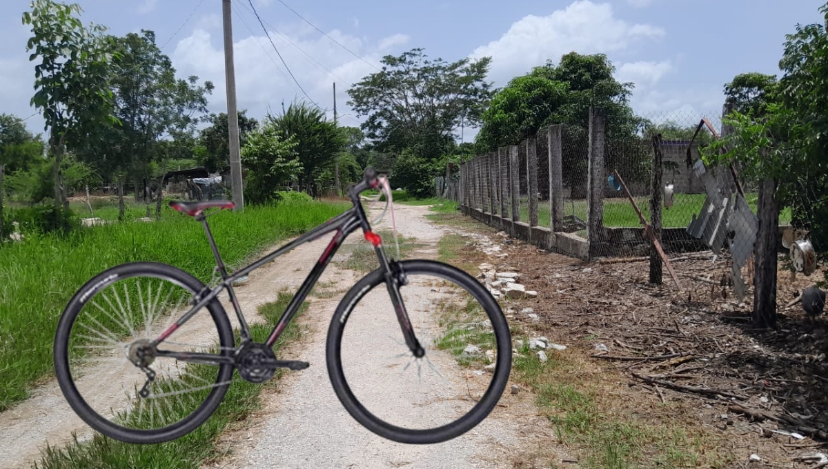 Roban bicicleta en Escárcega con valor de más de cinco mil pesos