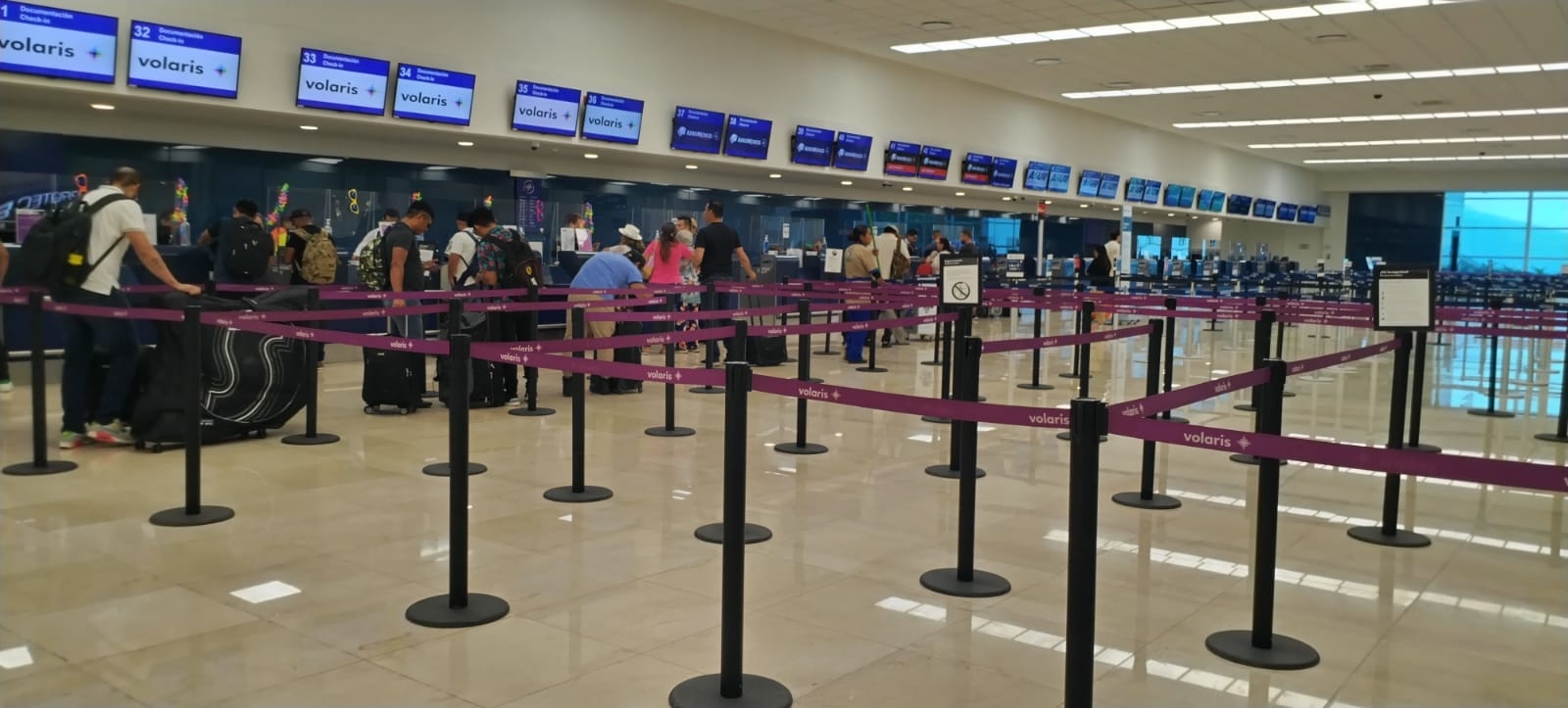 Aeropuerto de Mérida opera con retrasos de casi una hora este viernes