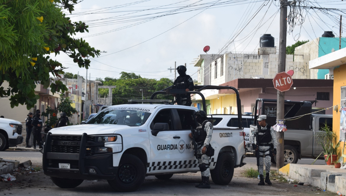 Decomisan armas y dinero en operativo antidrogas en Progreso; hay cuatro detenidos