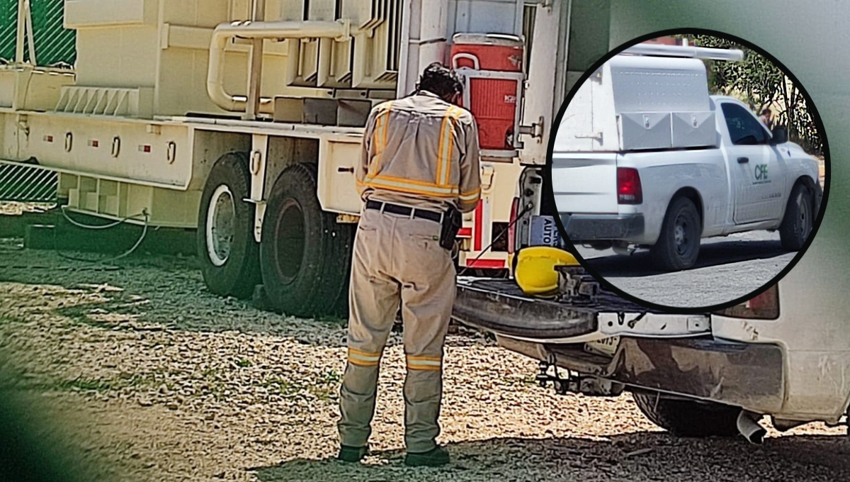 Pobladores de José María Morelos retienen camión de la CFE
