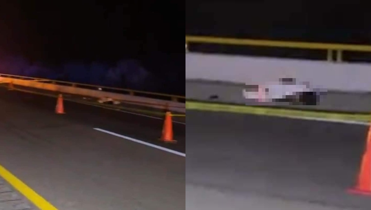 Hombre muere atropellado por un auto en la vía Campeche-Mérida