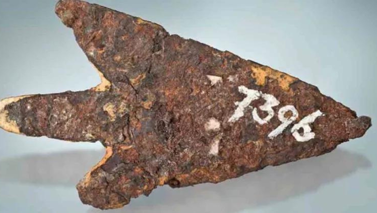 Hallan punta de flecha 'alienígena' de 3 mil años de antigüedad en Suiza