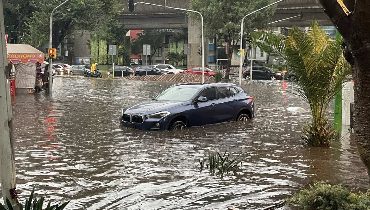 Alcaldía Álvaro Obregón, la zona más afectada por la lluvia en la CDMX: VIDEO