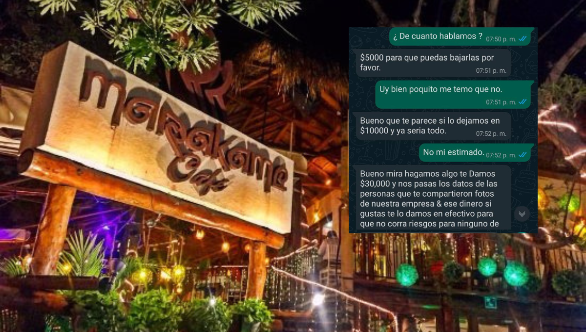 Restaurante Marakame en Cancún ofrece 30 mil pesos para bajar denuncias por mala higiene
