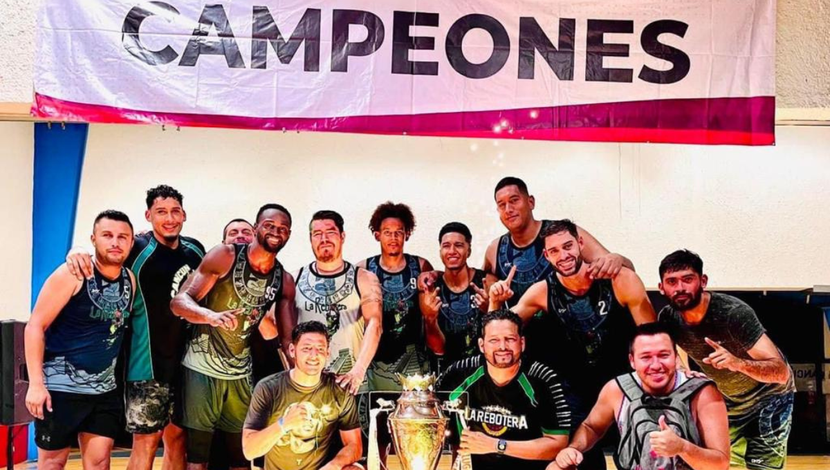 Rebotera Cancún se corona por cuarta ocasión en Torneo de Baloncesto en Quintana Roo