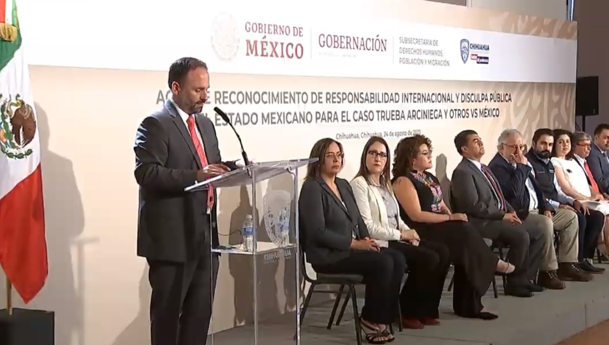 Gobierno de México pide disculpa pública por caso Trueba Arciniega y otros: EN VIVO
