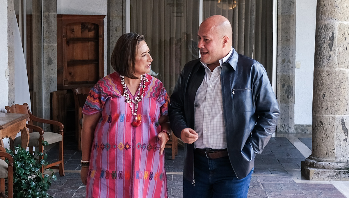 Elecciones 2024: Enrique Alfaro recibe a Xóchitl Gálvez en Jalisco