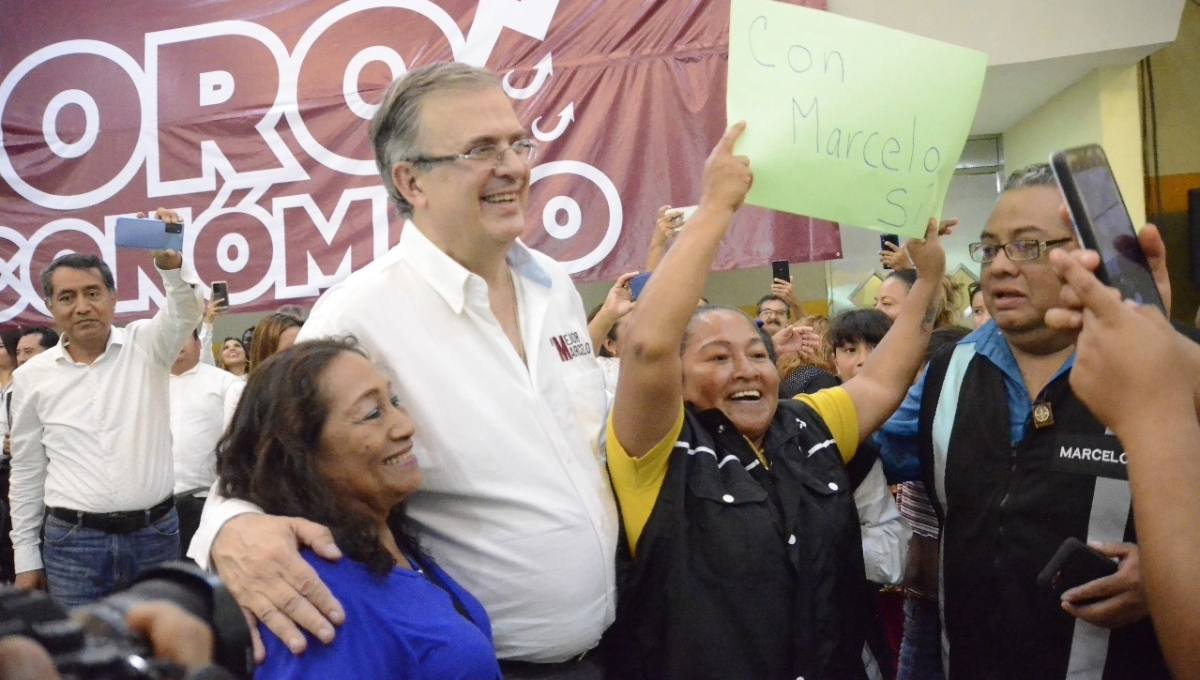 Marcelo Ebrard garantiza continuar con la 4T en su visita a Ciudad del Carmen