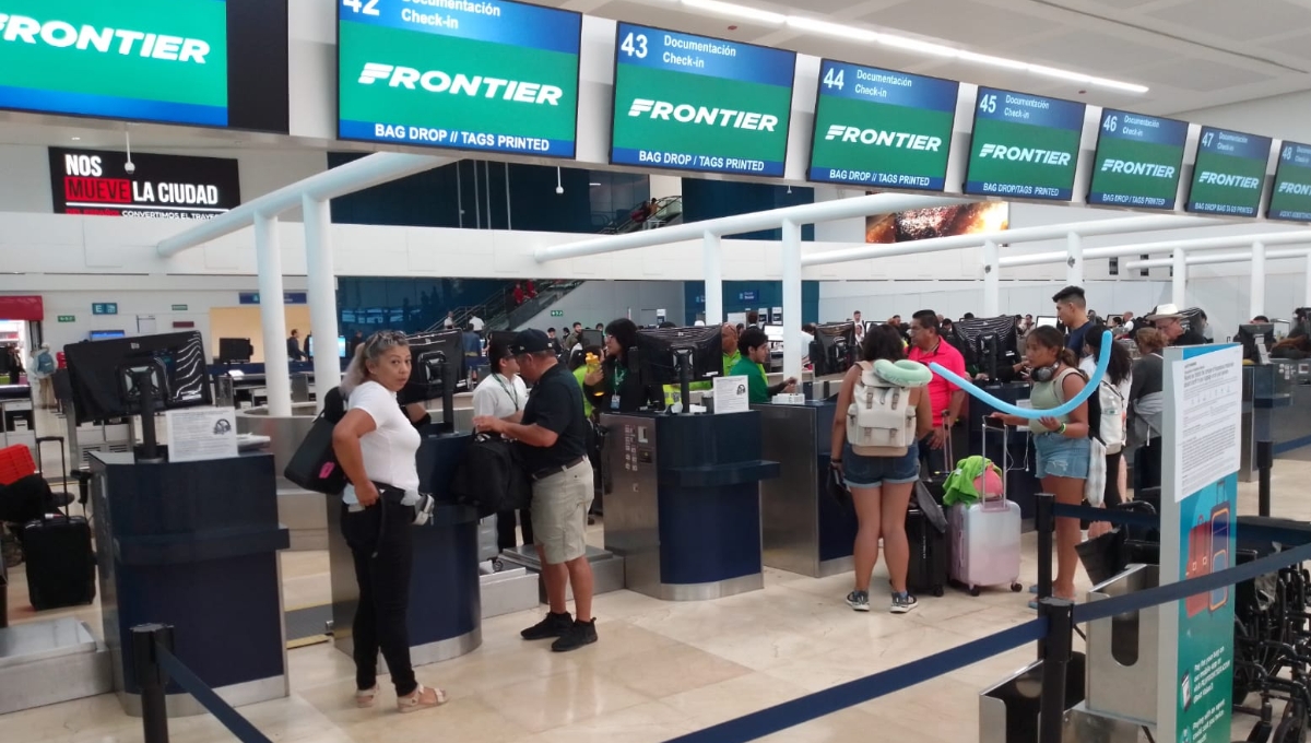 Aerolínea Frontier Airlines anuncia nuevas rutas entre Estados Unidos y Cancún: EN VIVO